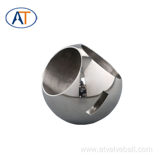 DN80 L-type flow sphere for ball valve